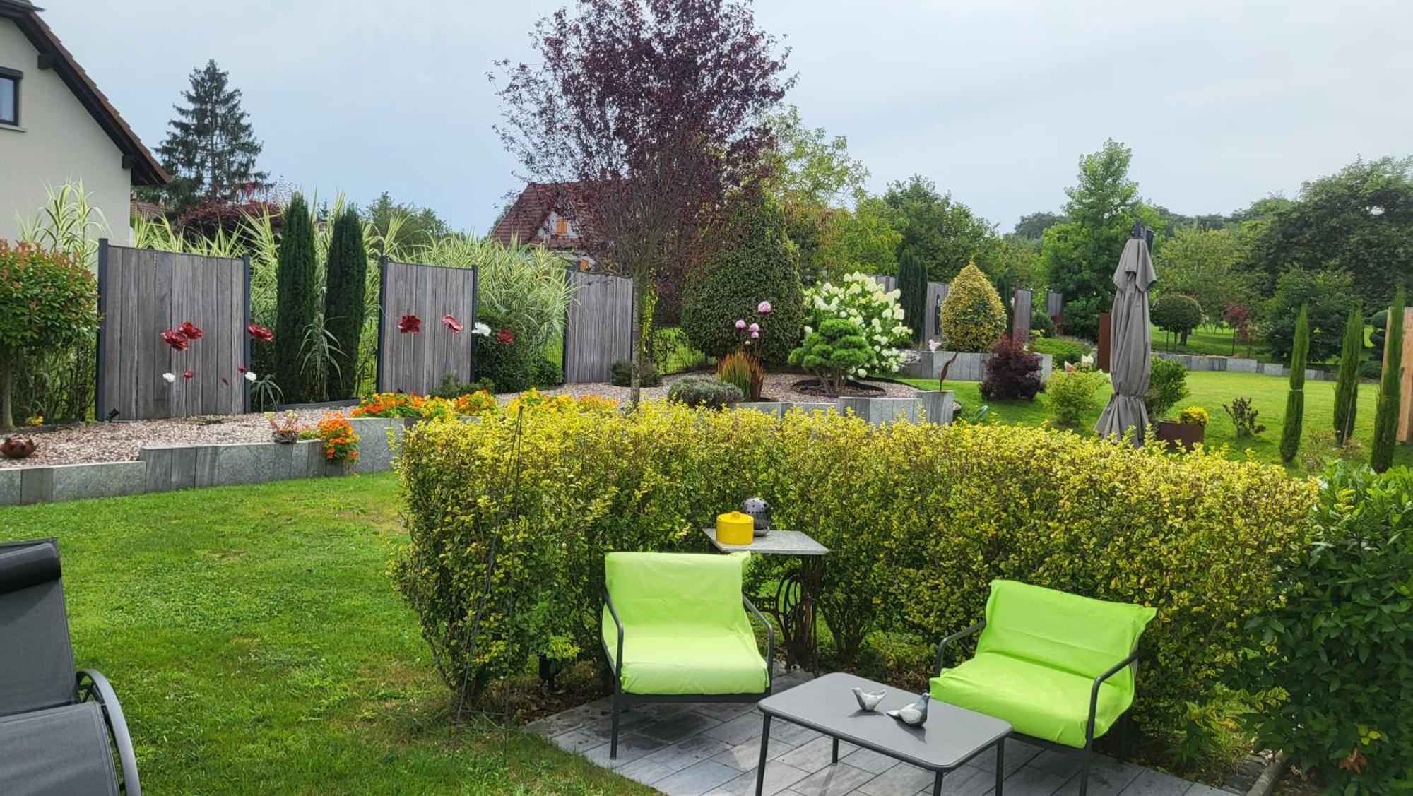 Le Jardin Des Pies Bed & Breakfast Manspach Екстериор снимка
