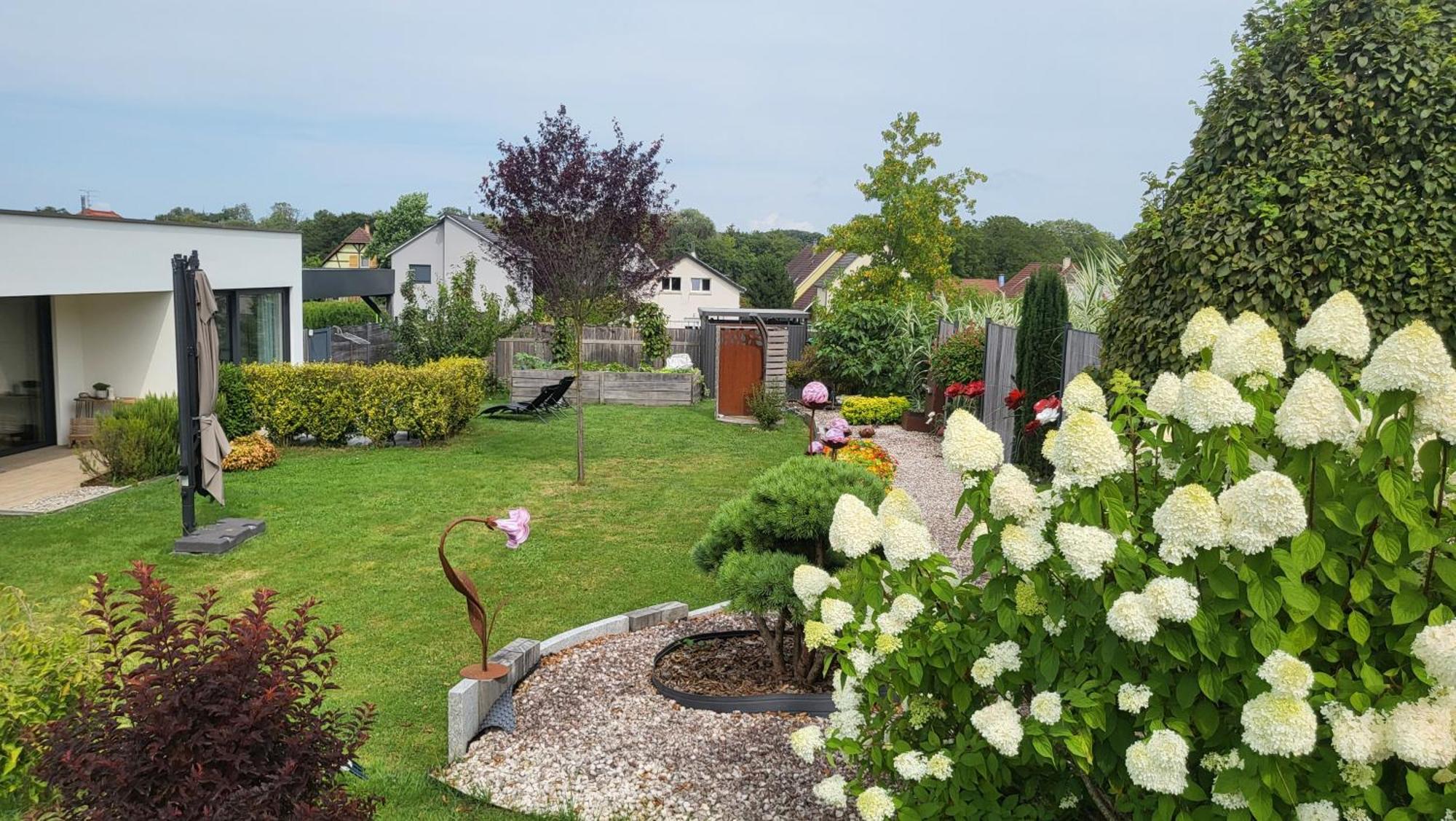 Le Jardin Des Pies Bed & Breakfast Manspach Екстериор снимка